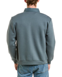 Reiss Reiss Flynn Funnel Neck Quilted Sweater