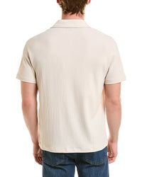 Reiss Reiss Hector Textured Cuban Shirt
