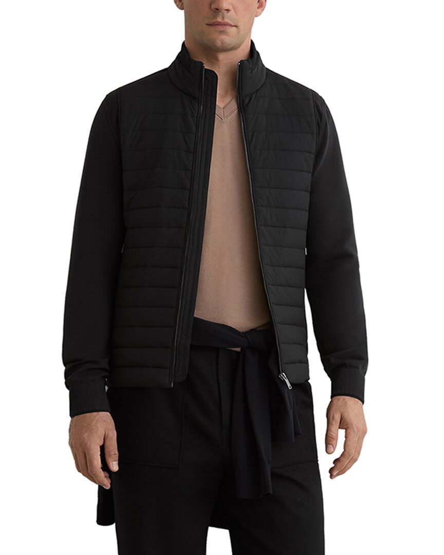 Reiss Reiss Asher Zip Through Hybrid Jacket