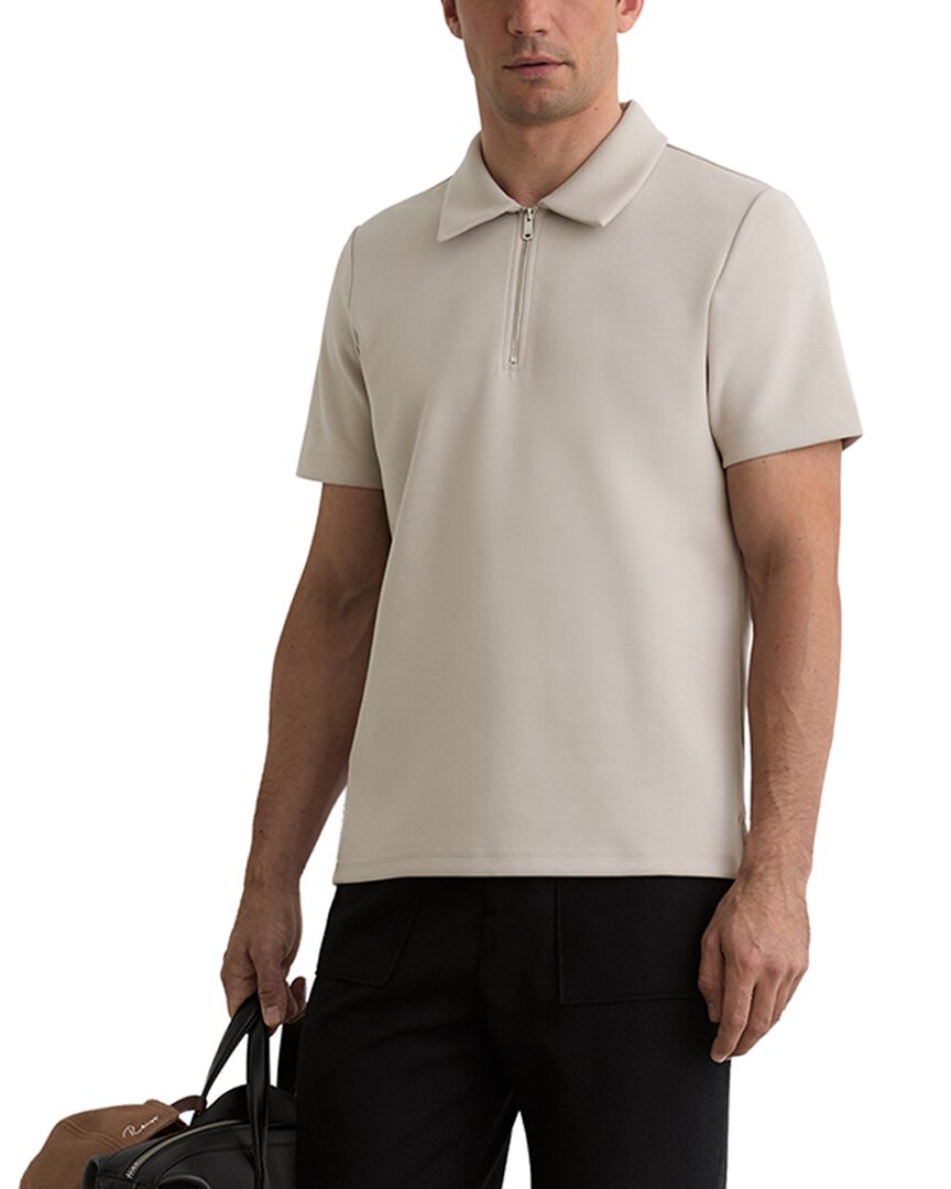 Reiss Reiss Lord Interlock Half Zip Top