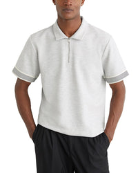 Reiss Reiss Bruno Half Zip Tape In Pullover