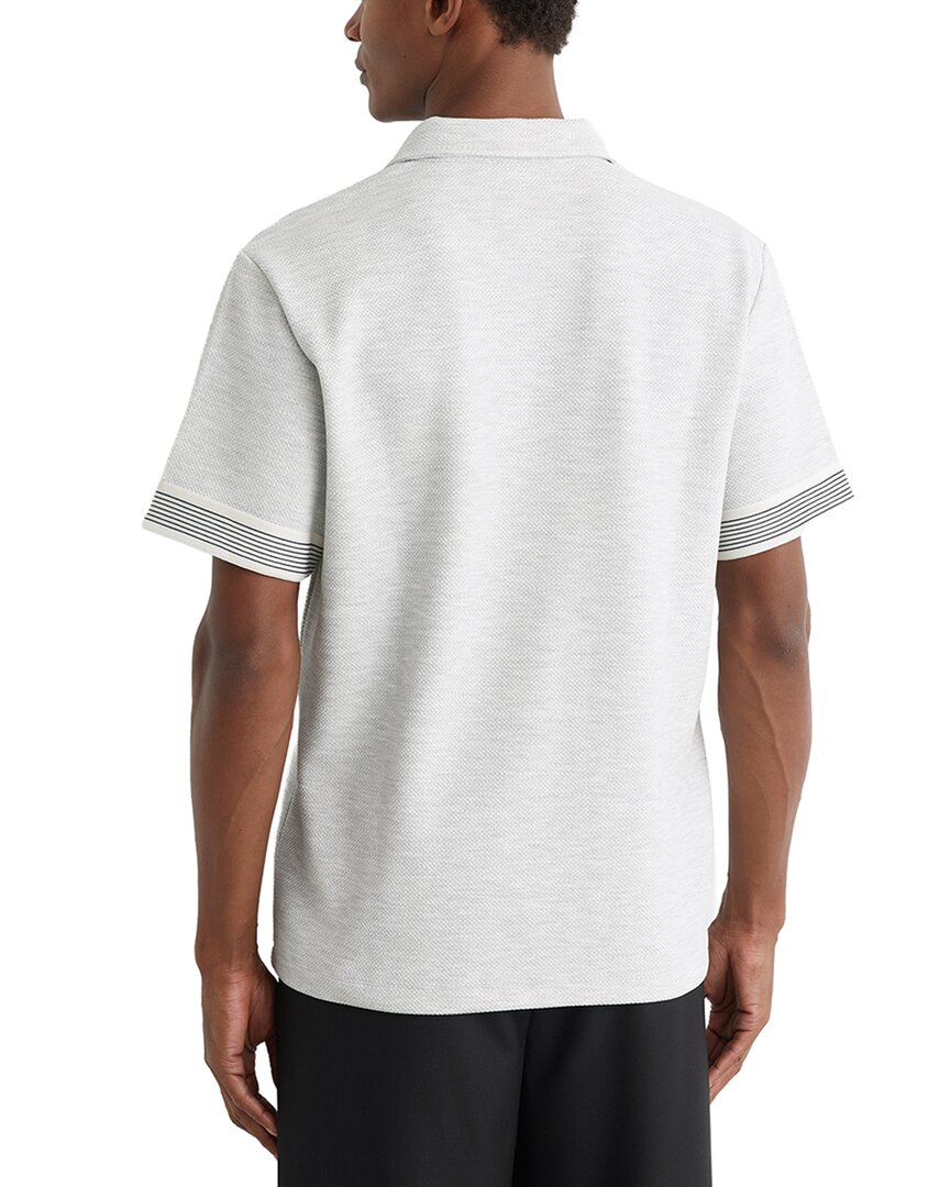 Reiss Reiss Bruno Half Zip Tape In Pullover