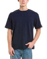 Reiss Reiss Daley Pique Stripe Cre T-Shirt