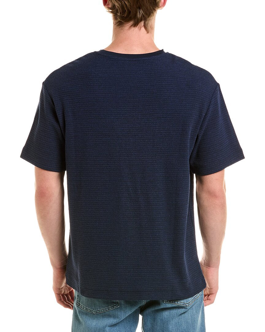 Reiss Reiss Daley Pique Stripe Cre T-Shirt