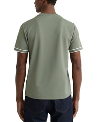 Reiss Reiss Oscar Piped Textured C T-Shirt