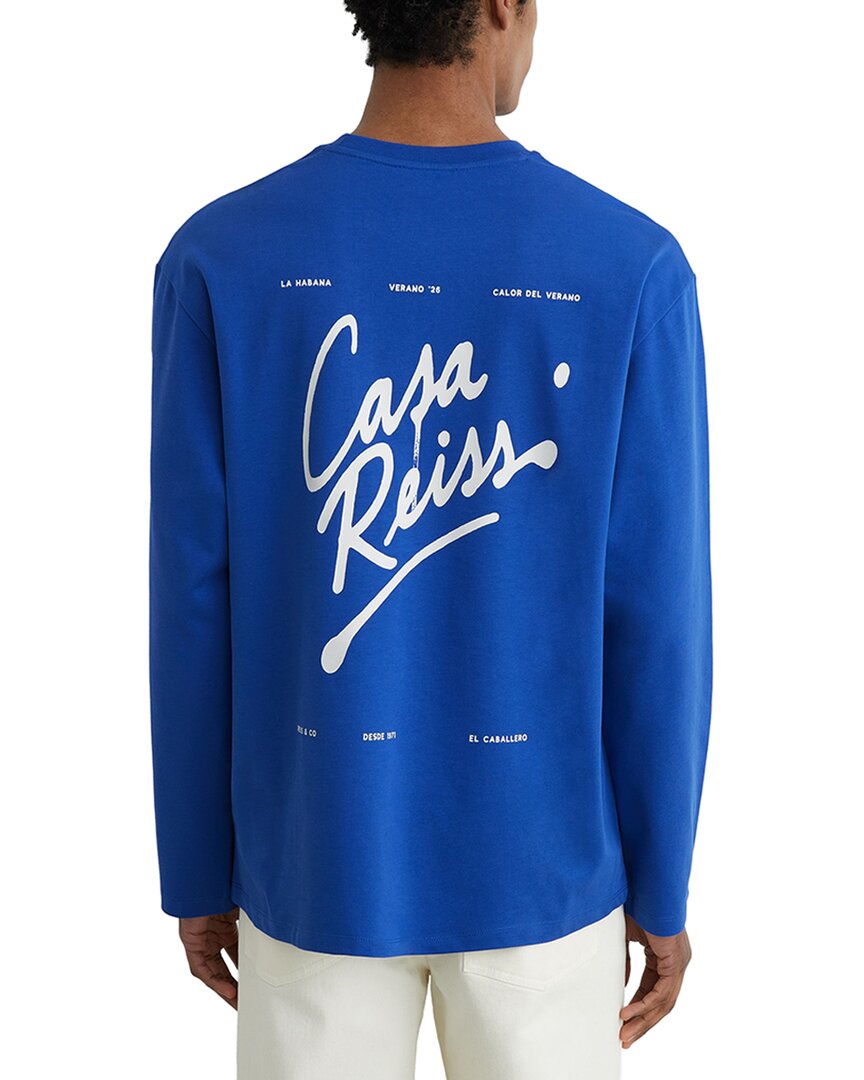 Reiss Reiss Palma Crew Printed Mot T-Shirt