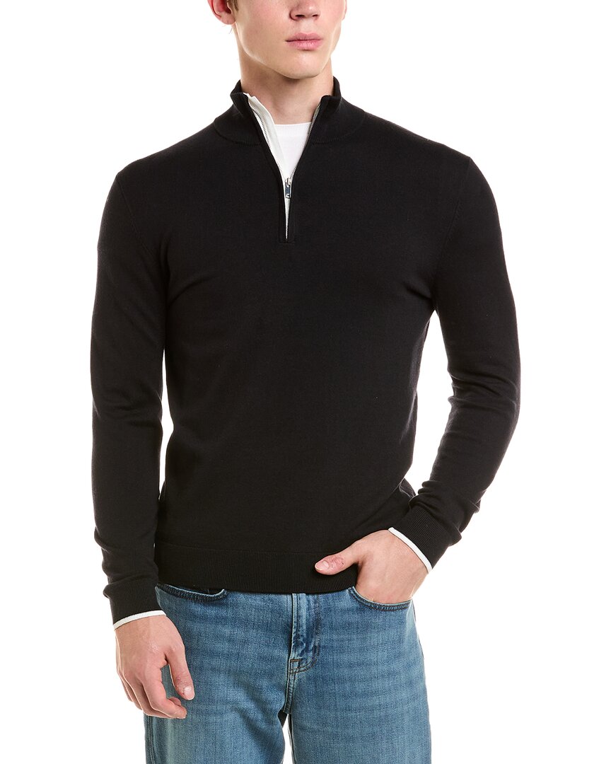 Reiss Reiss Swanson Funnel Half Zi Sweater