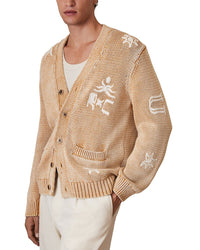 Reiss Reiss Verra Washed Embroider Sweater