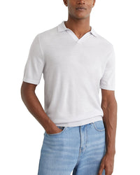 Reiss Reiss Duchie Open Collar Mer Wool Sweater