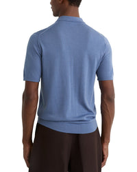 Reiss Reiss Duchie Open Collar Mer Wool Sweater