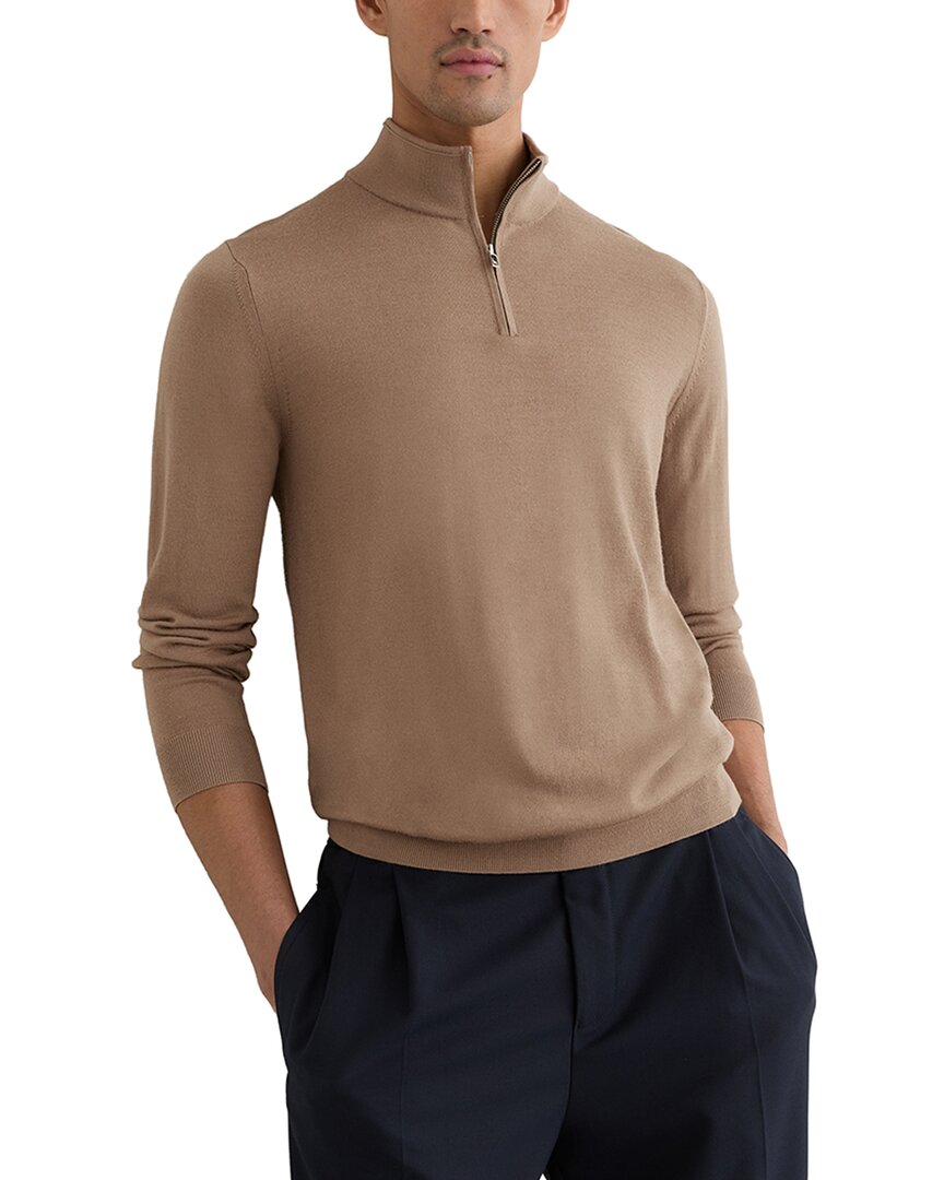 Reiss Reiss Blackhall Half Zip Fun Wool Sweater