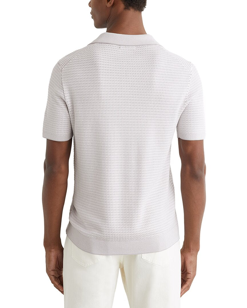 Reiss Reiss Redbury Open Collar Sweater
