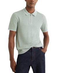 Reiss Reiss Brink Half Zip Texture Sweater