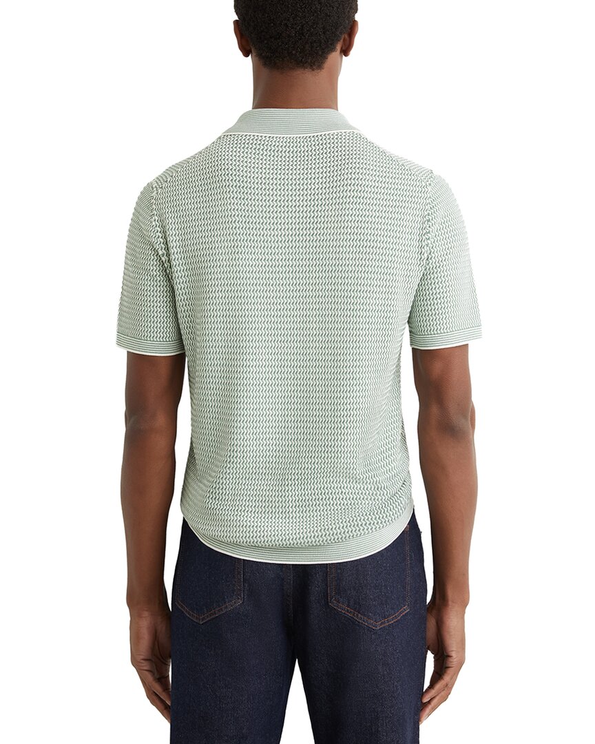 Reiss Reiss Brink Half Zip Texture Sweater