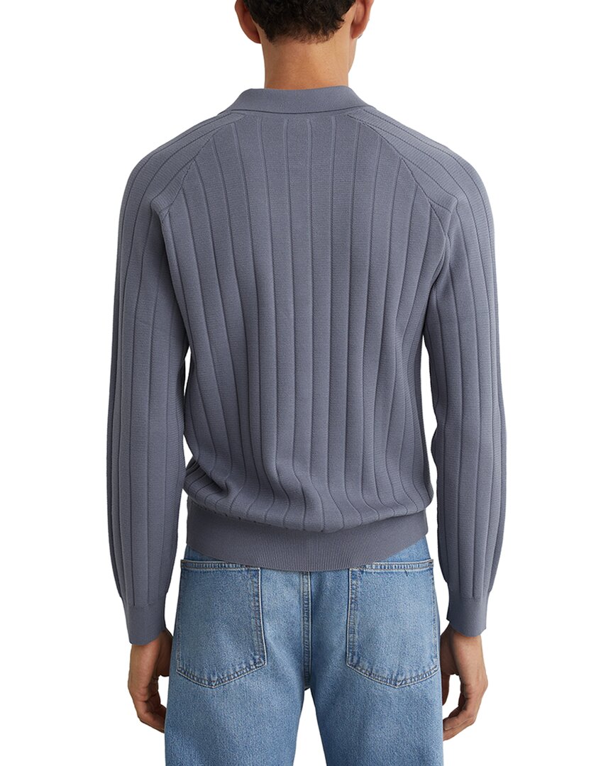 Reiss Reiss Dillingham Half Button Sweater