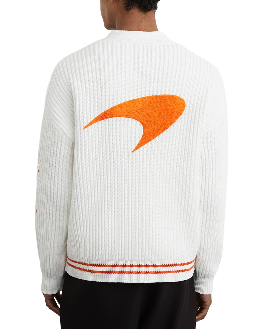 Reiss Reiss Halden Embroidered Rib Sweater