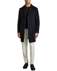 Reiss Reiss Gable Wool-Blend Overcoat