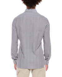 Isaia Isaia Mix Seersucker Dress Shirt
