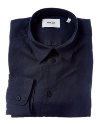 NN.07 Nn.07 Elian Linen Dress Shirt