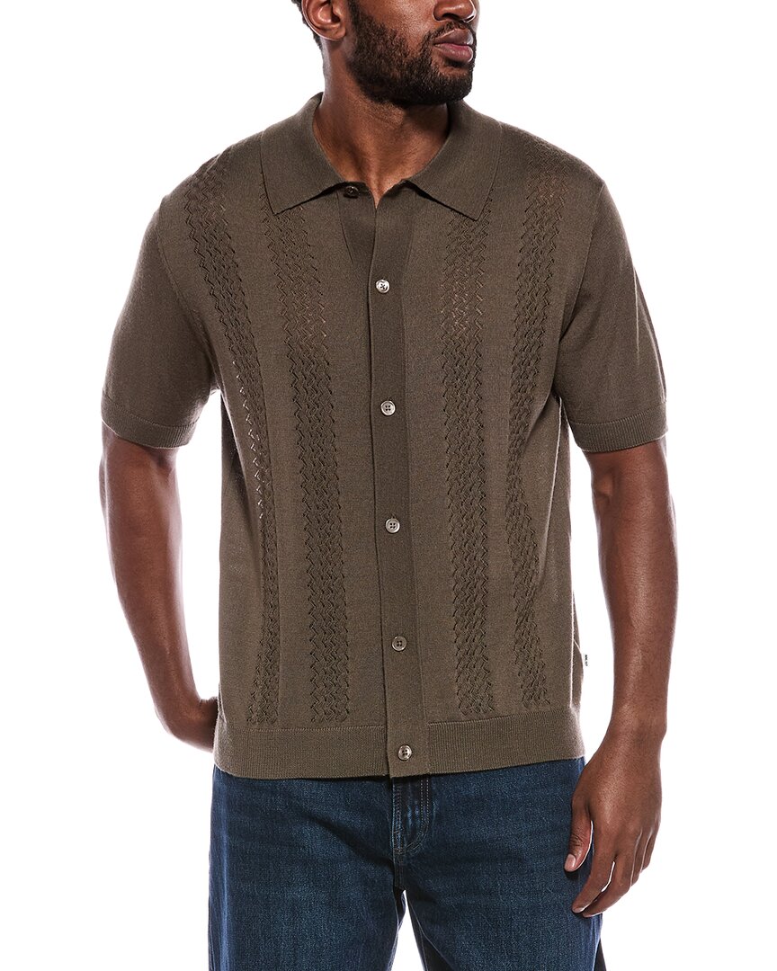NN.07 Nn.07 Wool-Blend Button Shirt