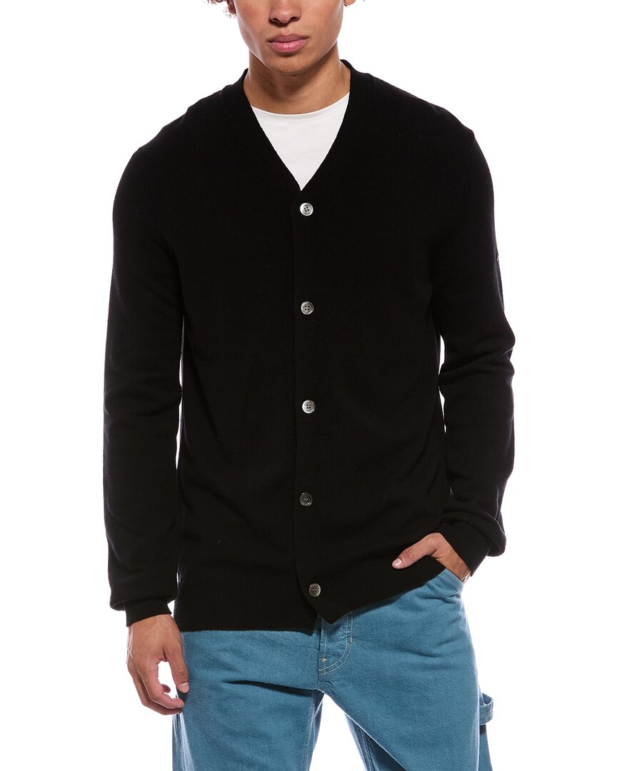 Comme Des Garçons Play Heart Sleeve Wool Cardigan