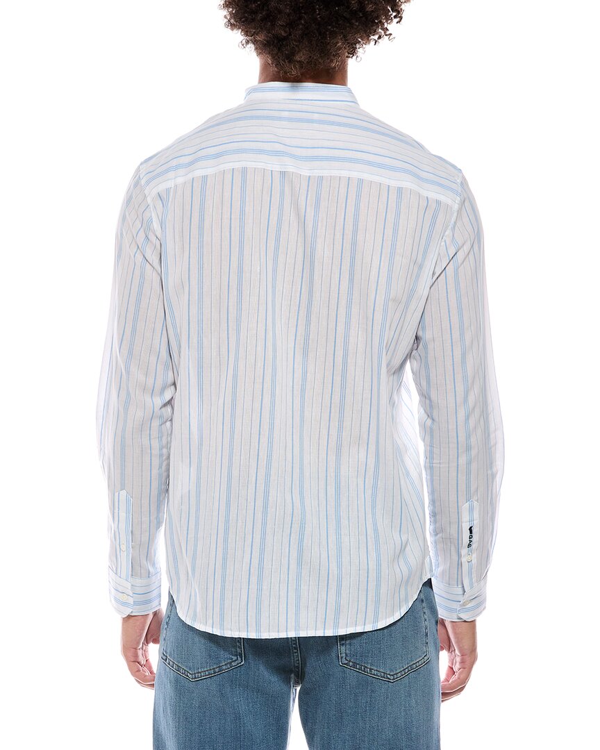 GAS Gas Linen-Blend Shirt