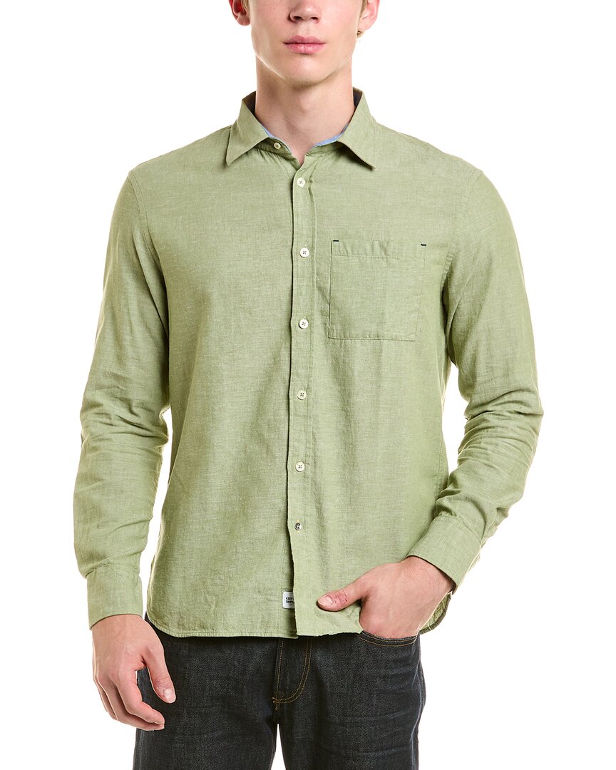 GAS Gas Linen-Blend Shirt