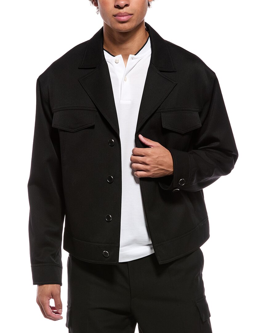 Helmut Lang Helmut Lang Wool-Blend Utility Jacket