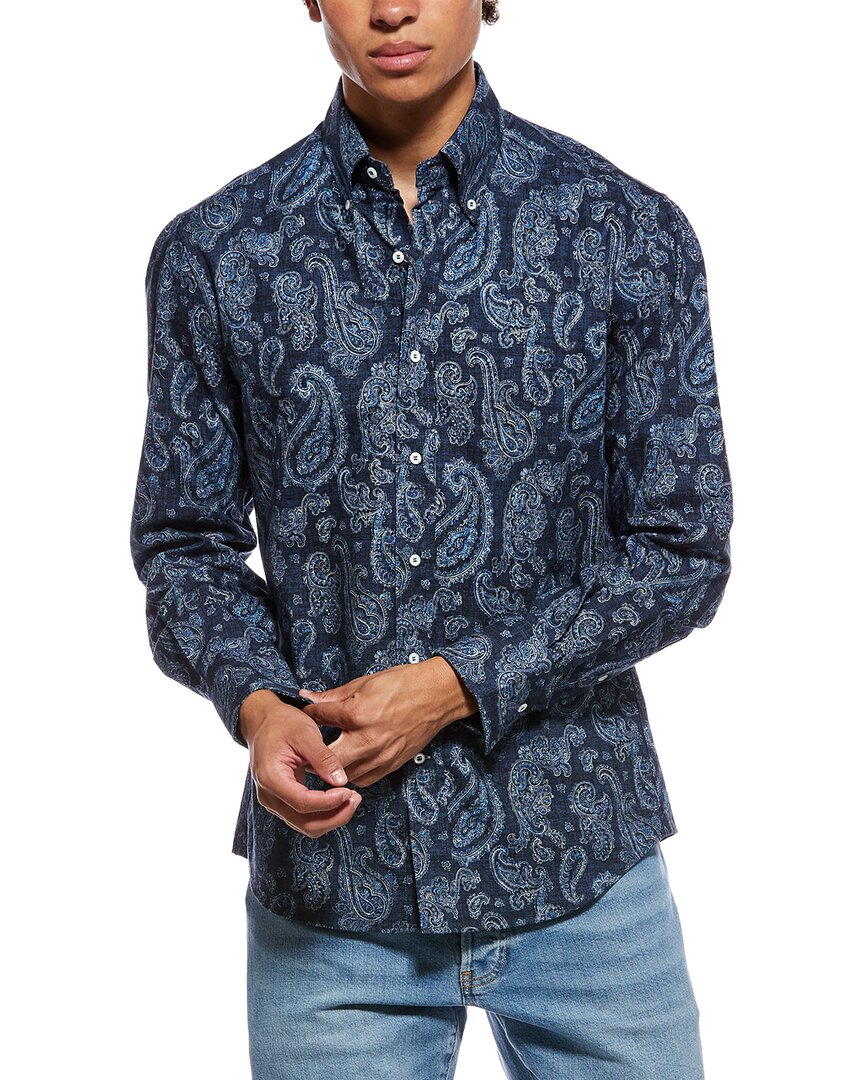 Brunello Cucinelli Brunello Cucinelli Printed Shirt