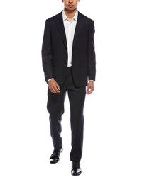 Canali 2Pc Wool Suit Blue