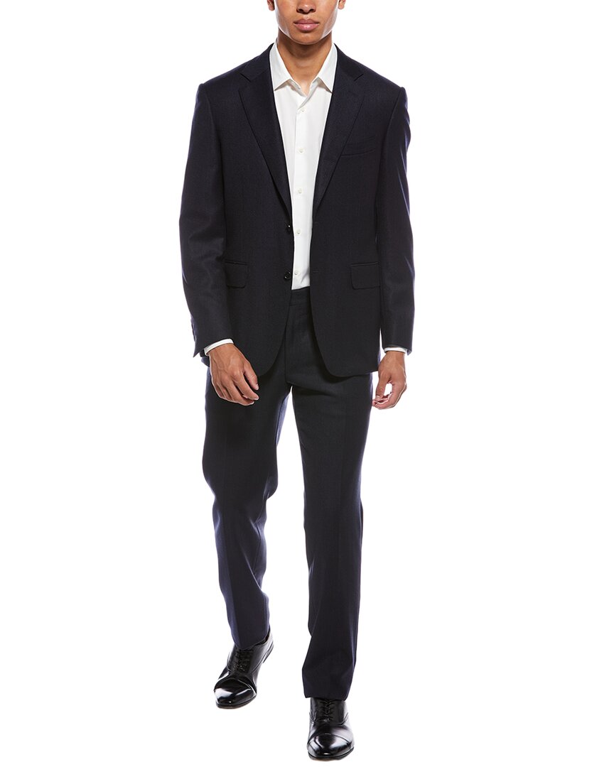 Canali 2Pc Wool Suit Blue