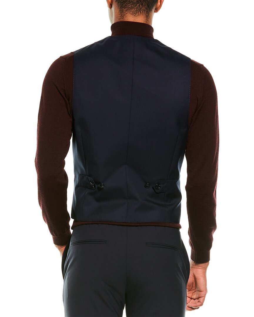 Brunello Cucinelli Brunello Cucinelli Wool & Silk-Blend Vest