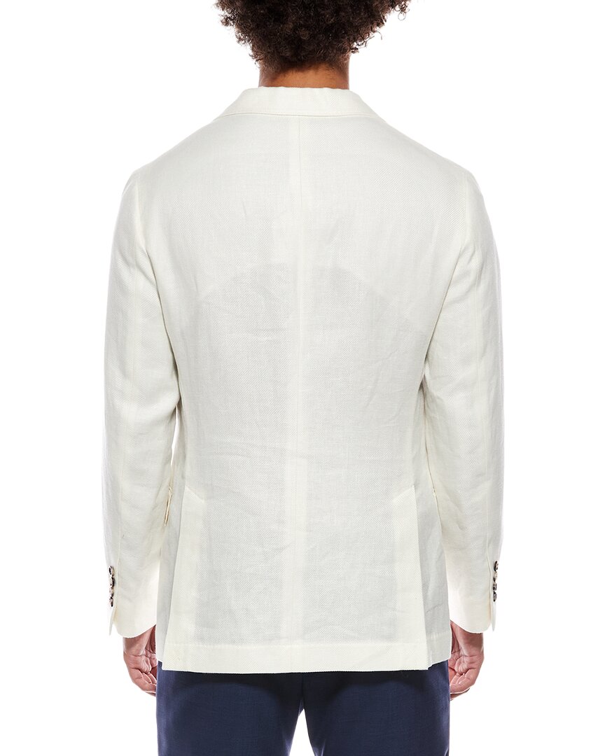 Brunello Cucinelli Brunello Cucinelli Linen & Wool-Blend Blazer