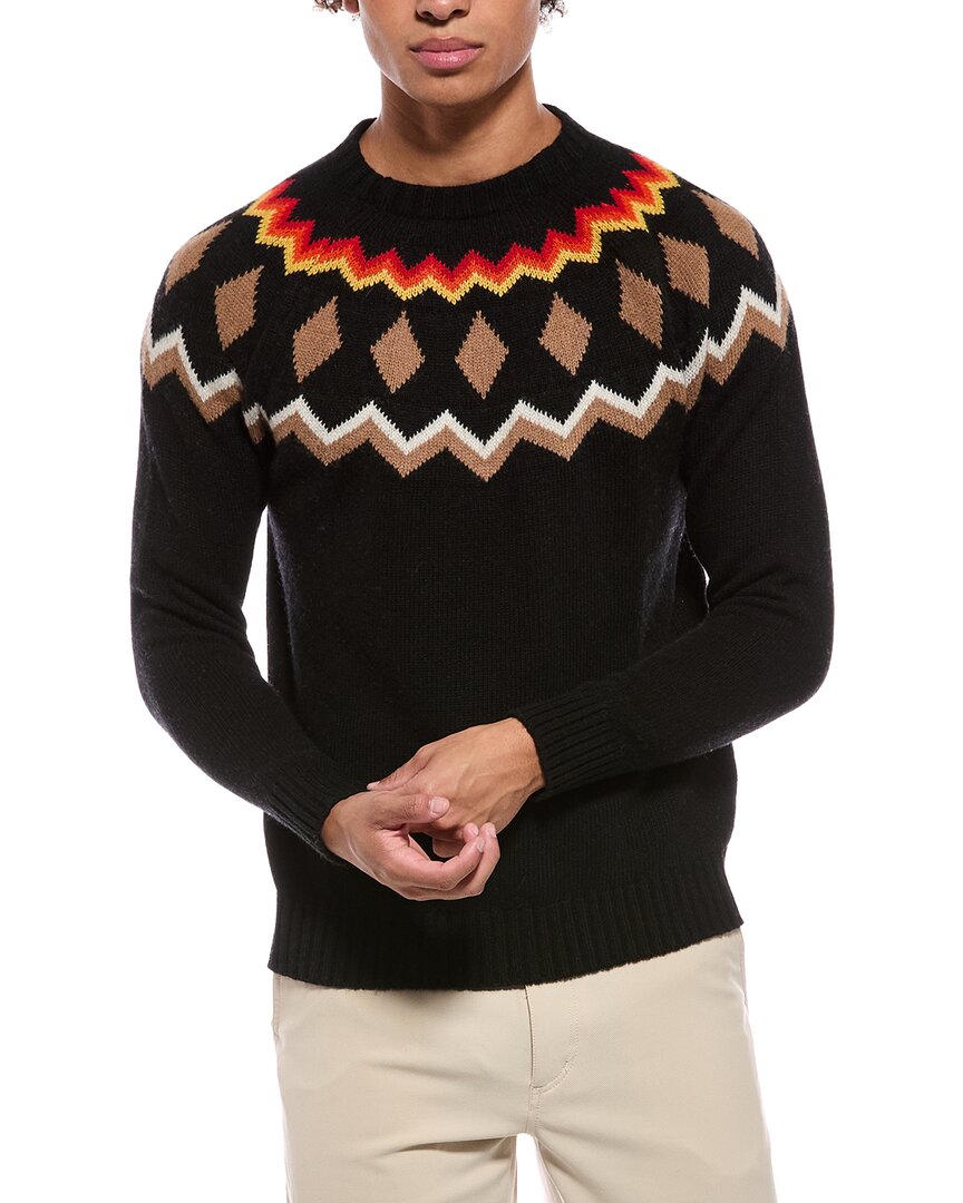 Sundek Sundek Norwegian Wool & Cashmere-Blend Crewneck Sweater