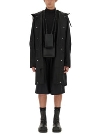 Jil Sander Men Parka With Logo