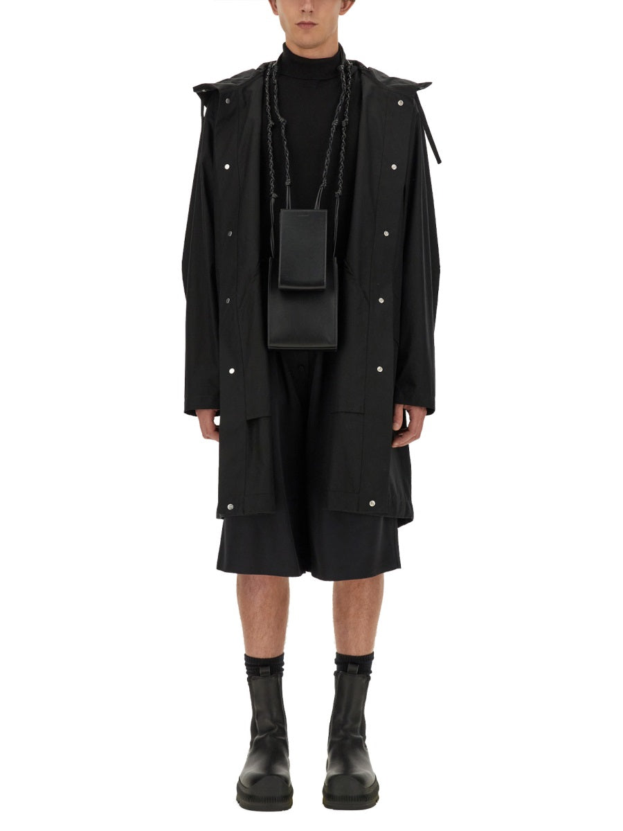 Jil Sander Men Parka With Logo