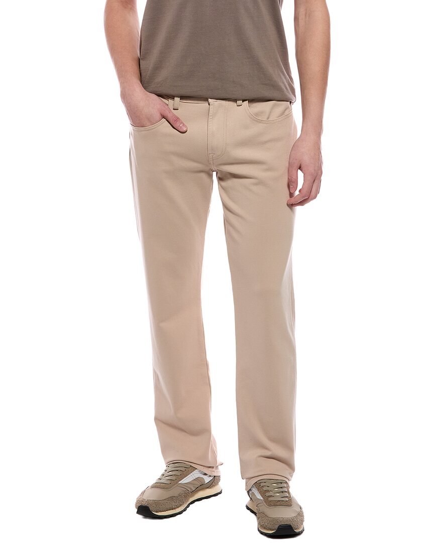 7 For All Mankind 7 For All Mankind The Straight Double Knit Beige Jean