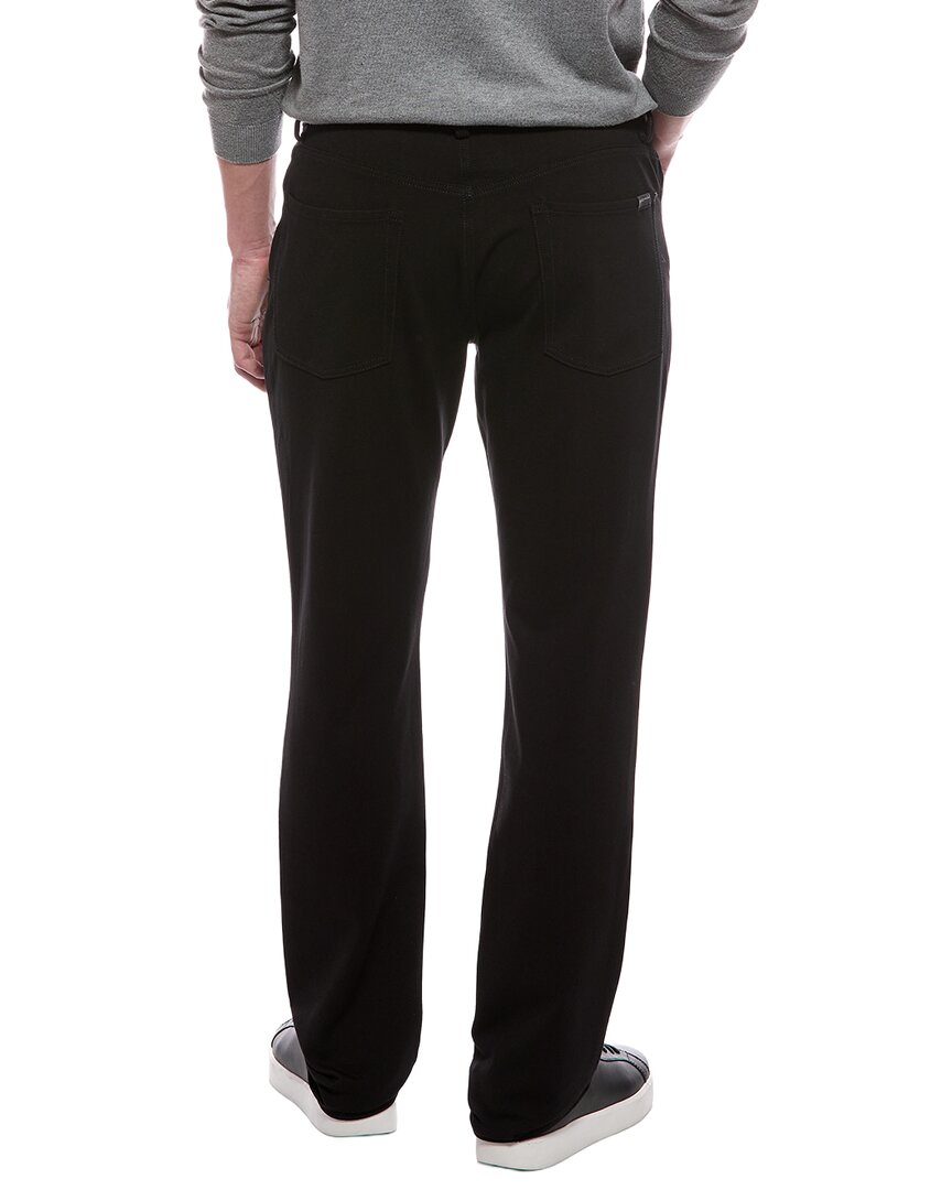 7 For All Mankind 7 For All Mankind The Straight Double Knit Black Jean