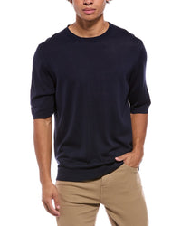 Isaia Isaia Silk Crewneck Sweater