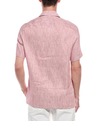 Isaia Isaia Linen & Silk-Blend Shirt