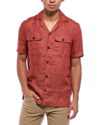 Isaia Isaia Linen Shirt