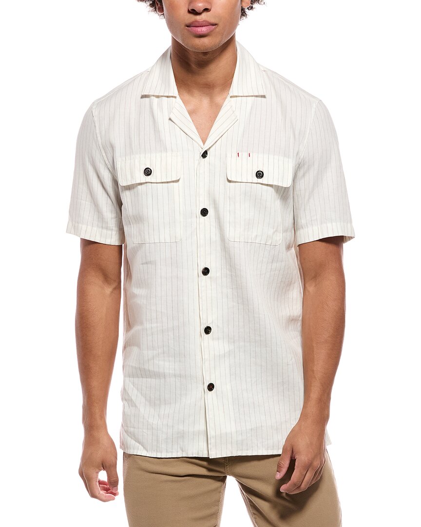 Isaia Isaia Linen-Blend Shirt