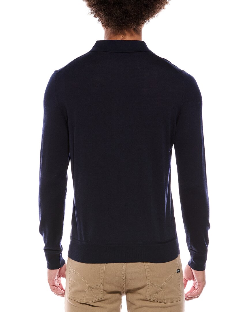 Isaia Isaia Wool, Silk & Cashmere-Blend 1/4-Zip Sweater