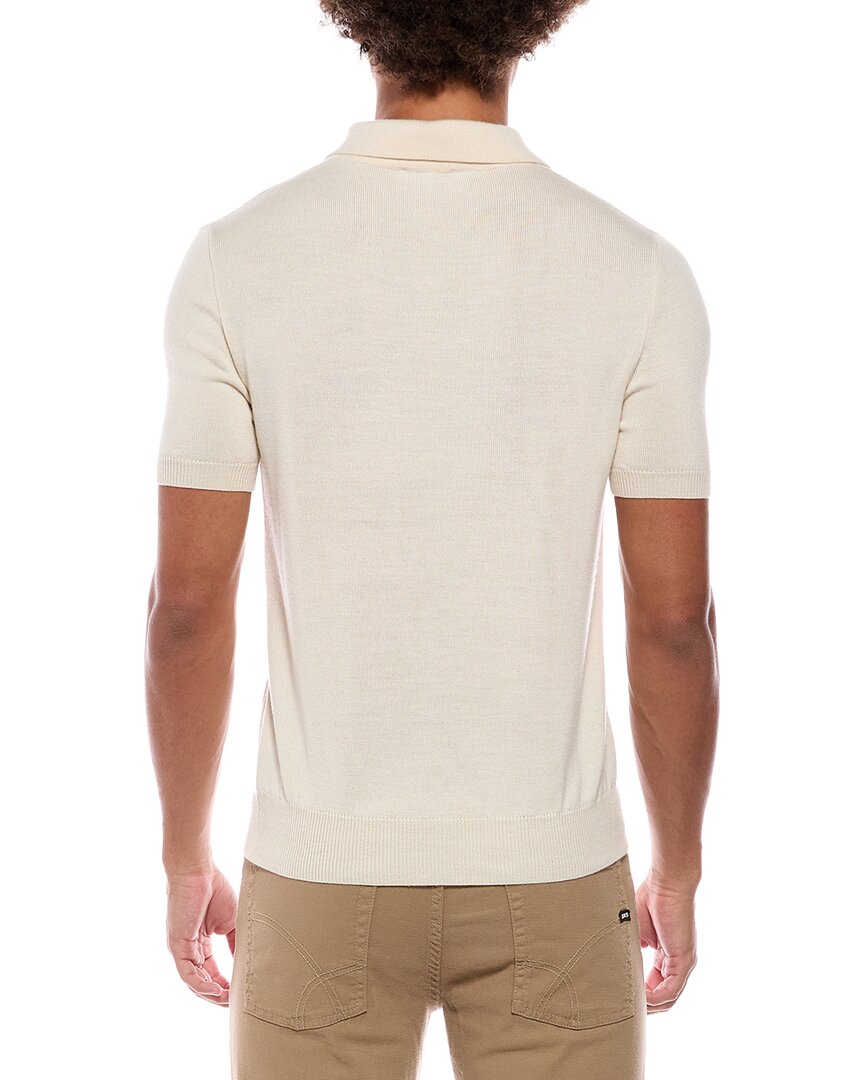 Isaia Isaia Wool, Silk & Cashmere-Blend Polo Shirt