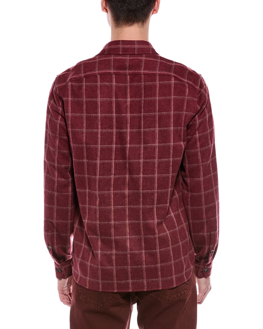 Isaia Isaia Wool & Cashmere-Blend Shirt