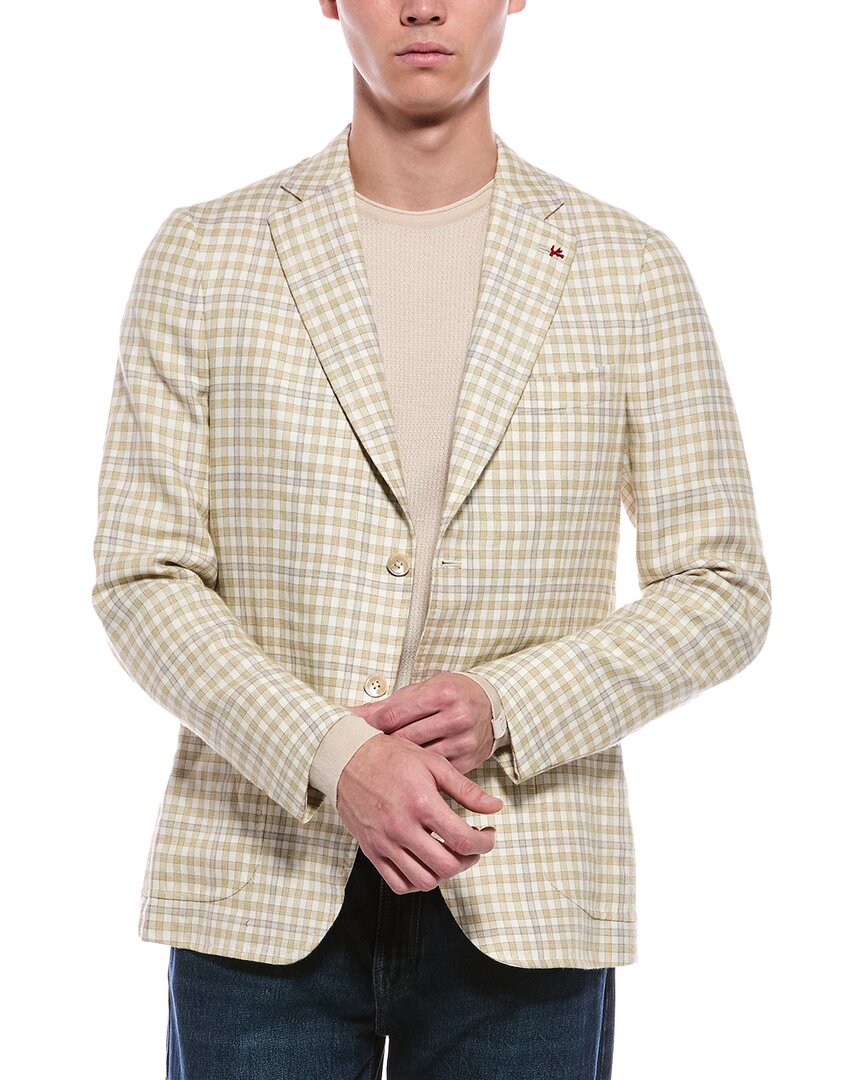 Isaia Isaia Linen, Wool, & Silk-Blend Jacket