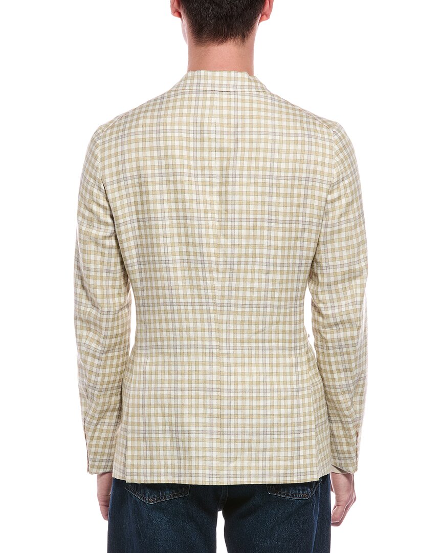 Isaia Isaia Linen, Wool, & Silk-Blend Jacket