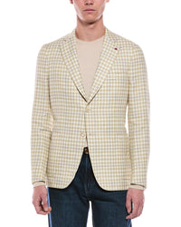 Isaia Isaia Linen, Wool, & Silk-Blend Jacket
