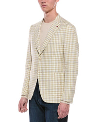 Isaia Isaia Linen, Wool, & Silk-Blend Jacket