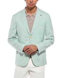 Isaia Isaia Silk-Blend Blazer